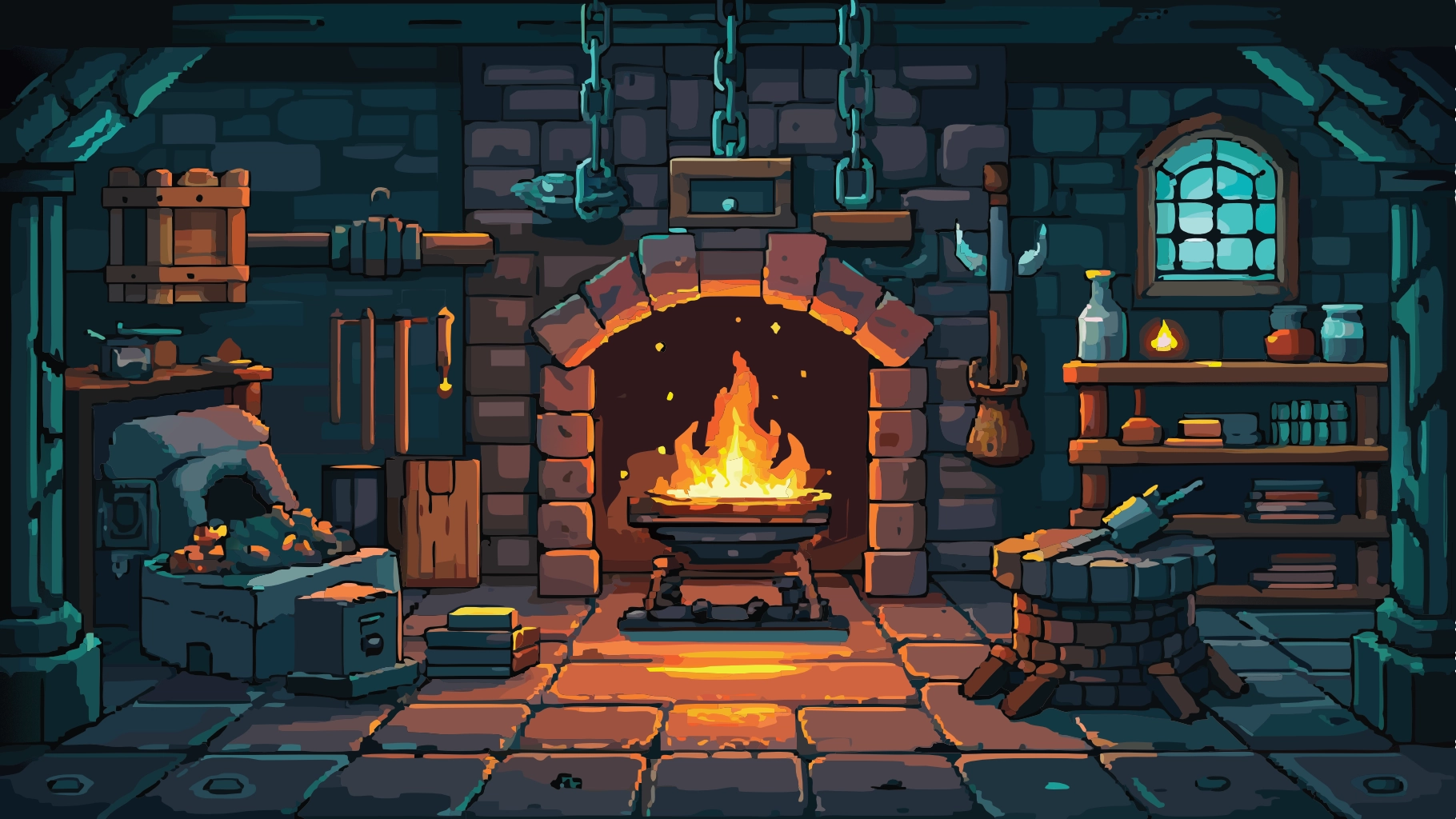 Blacksmith Background